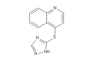 4-(1H-1,2,4-triazol-5-ylthio)quinoline