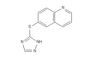 6-(1H-1,2,4-triazol-5-ylthio)quinoline