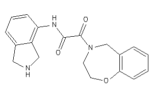 2-(3,5-dihydro-2H-1,4-benzoxazepin-4-yl)-N-isoindolin-4-yl-2-keto-acetamide