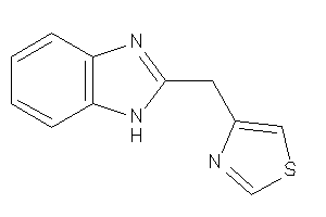 4-(1H-benzimidazol-2-ylmethyl)thiazole