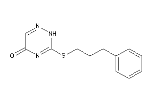 3-(3-phenylpropylthio)-2H-1,2,4-triazin-5-one