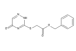 2-[(5-keto-2H-1,2,4-triazin-3-yl)thio]acetic Acid Benzyl Ester