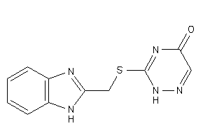 3-(1H-benzimidazol-2-ylmethylthio)-2H-1,2,4-triazin-5-one