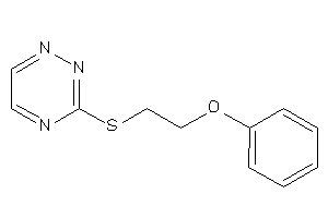 3-(2-phenoxyethylthio)-1,2,4-triazine