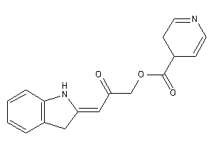 Image of 3,4-dihydropyridine-4-carboxylic Acid (3-indolin-2-ylidene-2-keto-propyl) Ester