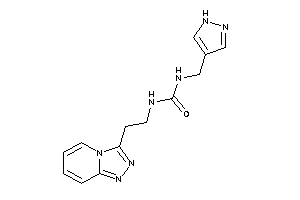 1-(1H-pyrazol-4-ylmethyl)-3-[2-([1,2,4]triazolo[4,3-a]pyridin-3-yl)ethyl]urea