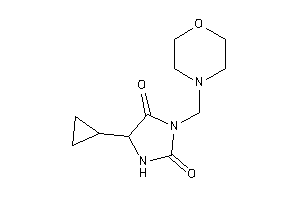 5-cyclopropyl-3-(morpholinomethyl)hydantoin