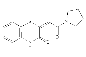 2-(2-keto-2-pyrrolidino-ethylidene)-4H-1,4-benzothiazin-3-one