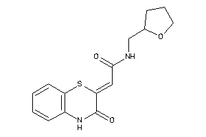 2-(3-keto-4H-1,4-benzothiazin-2-ylidene)-N-(tetrahydrofurfuryl)acetamide