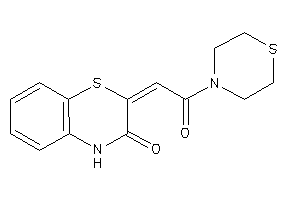 2-(2-keto-2-thiomorpholino-ethylidene)-4H-1,4-benzothiazin-3-one