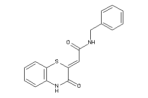 N-benzyl-2-(3-keto-4H-1,4-benzothiazin-2-ylidene)acetamide