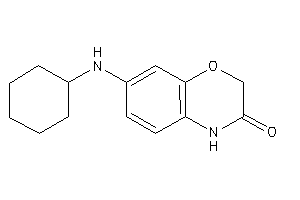 7-(cyclohexylamino)-4H-1,4-benzoxazin-3-one