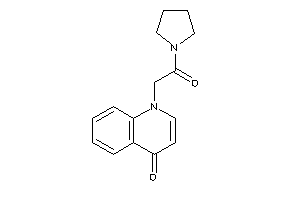 1-(2-keto-2-pyrrolidino-ethyl)-4-quinolone