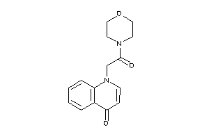 1-(2-keto-2-morpholino-ethyl)-4-quinolone