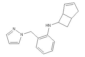 Image of 7-bicyclo[3.2.0]hept-2-enyl-[2-(pyrazol-1-ylmethyl)phenyl]amine