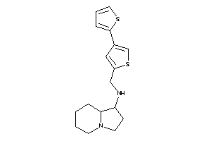 Image of Indolizidin-1-yl-[[4-(2-thienyl)-2-thienyl]methyl]amine