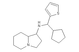 [cyclopentyl(2-thienyl)methyl]-indolizidin-1-yl-amine