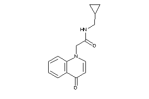 N-(cyclopropylmethyl)-2-(4-keto-1-quinolyl)acetamide