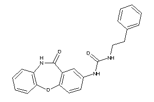 Image of 1-(6-keto-5H-benzo[b][1,5]benzoxazepin-8-yl)-3-phenethyl-urea