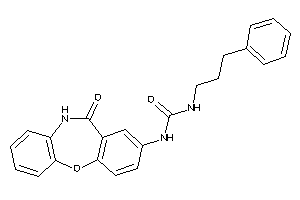 1-(6-keto-5H-benzo[b][1,5]benzoxazepin-8-yl)-3-(3-phenylpropyl)urea