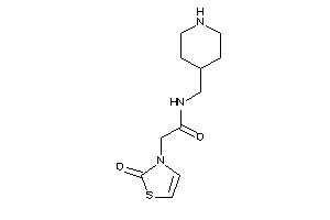 2-(2-keto-4-thiazolin-3-yl)-N-(4-piperidylmethyl)acetamide