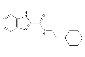 N-(2-piperidinoethyl)-1H-indole-2-carboxamide