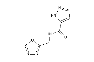 N-(1,3,4-oxadiazol-2-ylmethyl)-1H-pyrazole-5-carboxamide