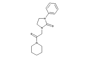 1-(2-keto-2-piperidino-ethyl)-3-phenyl-2-imidazolidinone