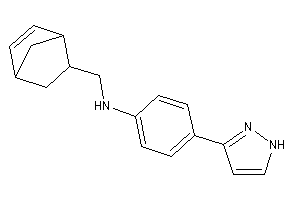 5-bicyclo[2.2.1]hept-2-enylmethyl-[4-(1H-pyrazol-3-yl)phenyl]amine