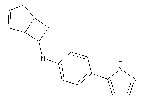 7-bicyclo[3.2.0]hept-2-enyl-[4-(1H-pyrazol-5-yl)phenyl]amine
