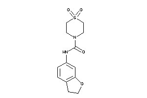 N-coumaran-6-yl-1,1-diketo-1,4-thiazinane-4-carboxamide