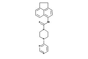 N-acenaphthen-5-yl-4-(4-pyrimidyl)piperazine-1-carboxamide