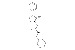 N-(cyclohexylmethyl)-2-(2-keto-3-phenyl-imidazolidin-1-yl)acetamide