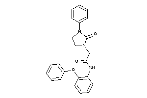 2-(2-keto-3-phenyl-imidazolidin-1-yl)-N-(2-phenoxyphenyl)acetamide