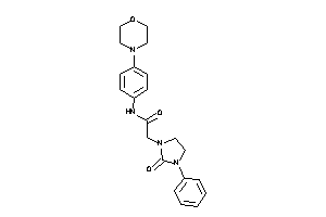 2-(2-keto-3-phenyl-imidazolidin-1-yl)-N-(4-morpholinophenyl)acetamide