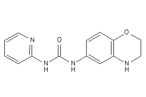 1-(3,4-dihydro-2H-1,4-benzoxazin-6-yl)-3-(2-pyridyl)urea