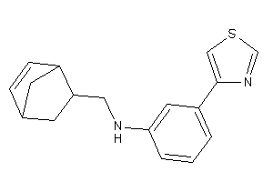 5-bicyclo[2.2.1]hept-2-enylmethyl-(3-thiazol-4-ylphenyl)amine