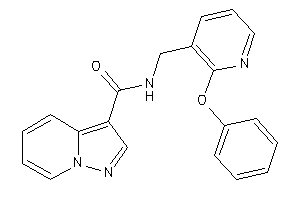 N-[(2-phenoxy-3-pyridyl)methyl]pyrazolo[1,5-a]pyridine-3-carboxamide