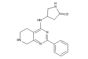 4-[(2-phenyl-5,6,7,8-tetrahydropyrido[3,4-d]pyrimidin-4-yl)amino]-2-pyrrolidone