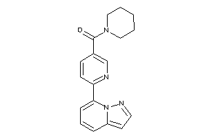 Piperidino-(6-pyrazolo[1,5-a]pyridin-7-yl-3-pyridyl)methanone