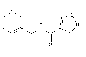 Image of N-(1,2,3,6-tetrahydropyridin-5-ylmethyl)isoxazole-4-carboxamide