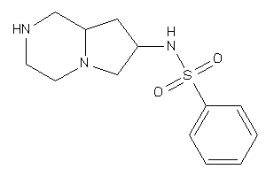N-(1,2,3,4,6,7,8,8a-octahydropyrrolo[1,2-a]pyrazin-7-yl)benzenesulfonamide