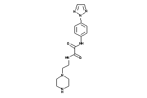 N-(2-piperazinoethyl)-N'-[4-(triazol-2-yl)phenyl]oxamide