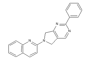 2-(2-phenyl-5,7-dihydropyrrolo[3,4-d]pyrimidin-6-yl)quinoline