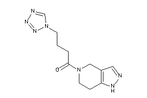 Image of 1-(1,4,6,7-tetrahydropyrazolo[4,3-c]pyridin-5-yl)-4-(tetrazol-1-yl)butan-1-one