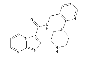 N-[(2-piperazino-3-pyridyl)methyl]imidazo[1,2-a]pyrimidine-3-carboxamide