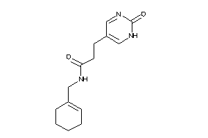 N-(cyclohexen-1-ylmethyl)-3-(2-keto-1H-pyrimidin-5-yl)propionamide