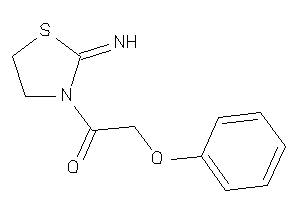 1-(2-iminothiazolidin-3-yl)-2-phenoxy-ethanone