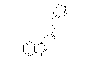 2-(benzimidazol-1-yl)-1-(5,7-dihydropyrrolo[3,4-d]pyrimidin-6-yl)ethanone