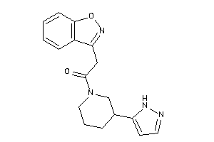 2-indoxazen-3-yl-1-[3-(1H-pyrazol-5-yl)piperidino]ethanone